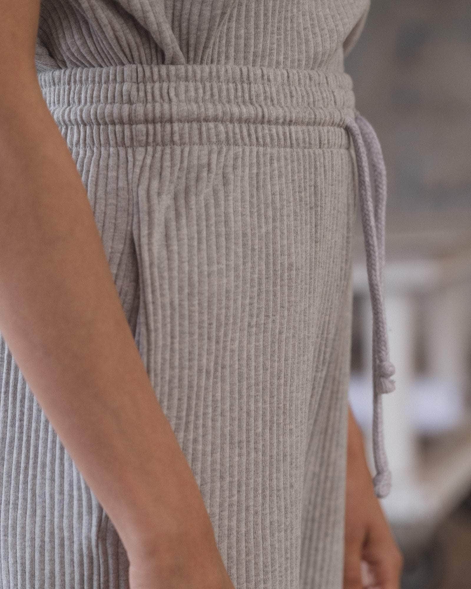 Sweatpants - Organic Cotton Rib - 4