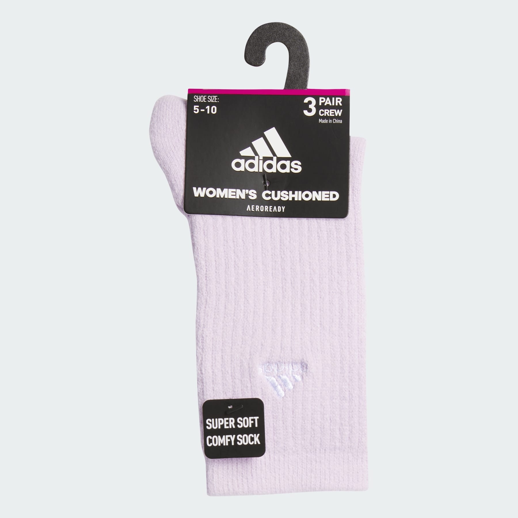 Cushioned Comfort Crew Socks 3 Pairs - 3