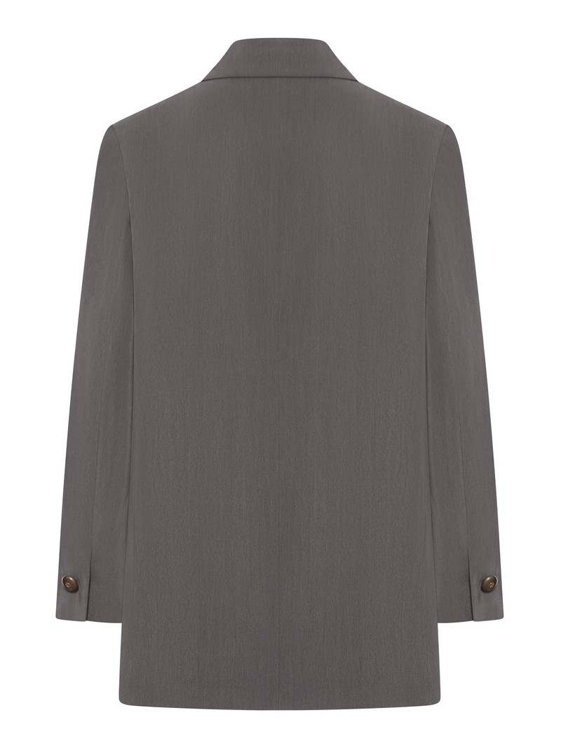 GIORGIO ARMANI TAILORED DOUBLE-BREASTED SILK BLAZER outlook