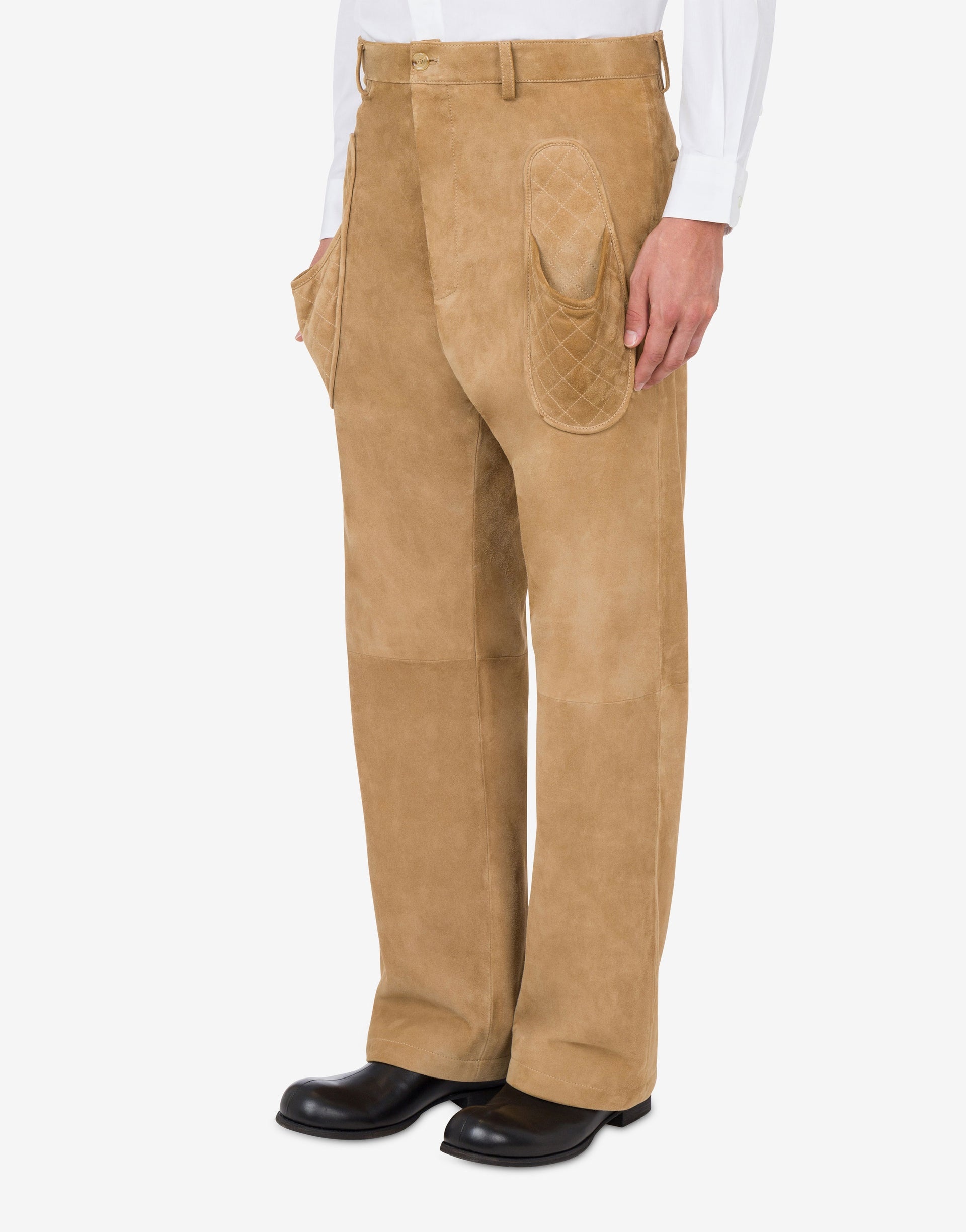 SUEDE PANTS SLIPPER - 1