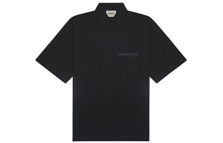 Fear of God Essentials SS20 Logo Polo Shirt 'Black' FOG-SS20-415 - 2