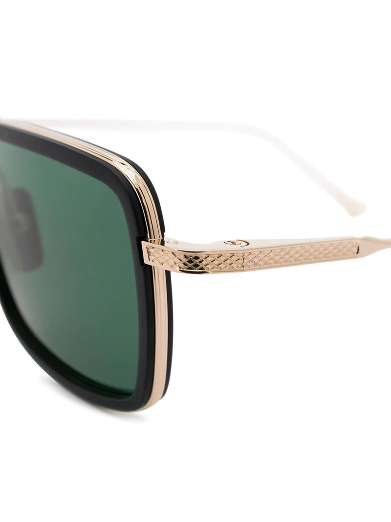 square frame tinted sunglasses 3