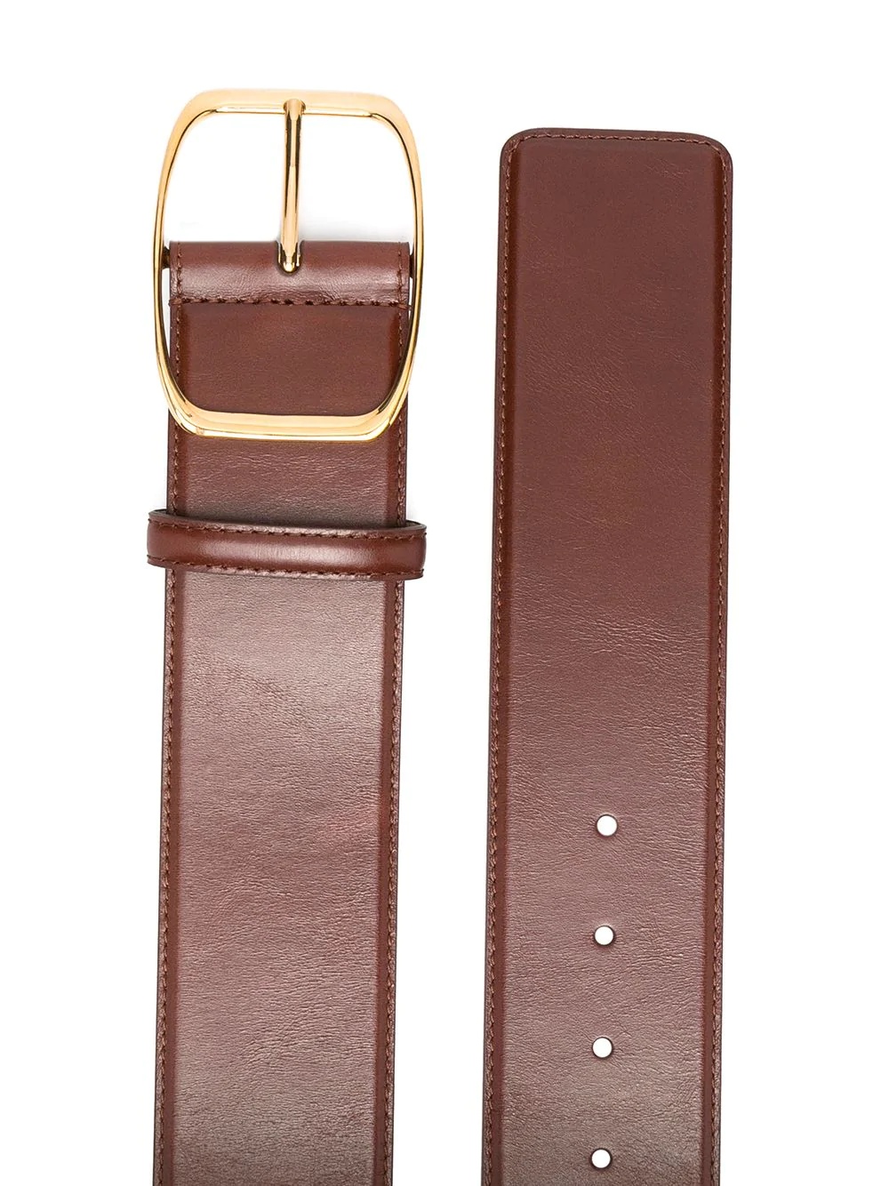 oval buckle belt - 2