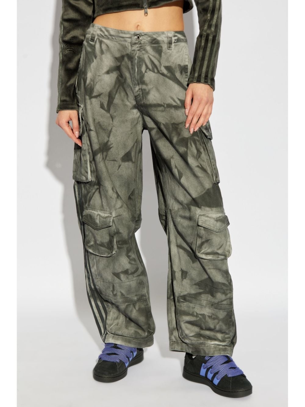 camouflage-print cargo trousers - 3