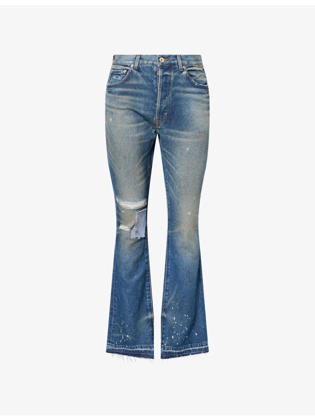 Dagger Bootcut-Leg Denim Jeans - 1