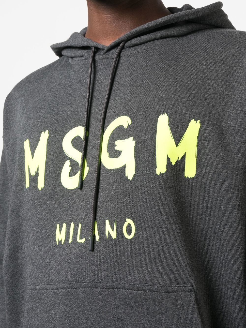 logo-print hoodie - 5