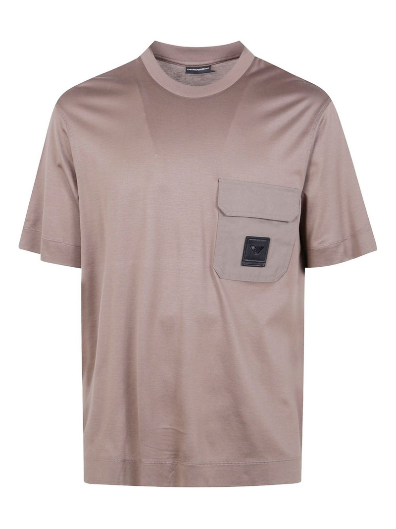 patch-pocket logo-detail T-shirt 1