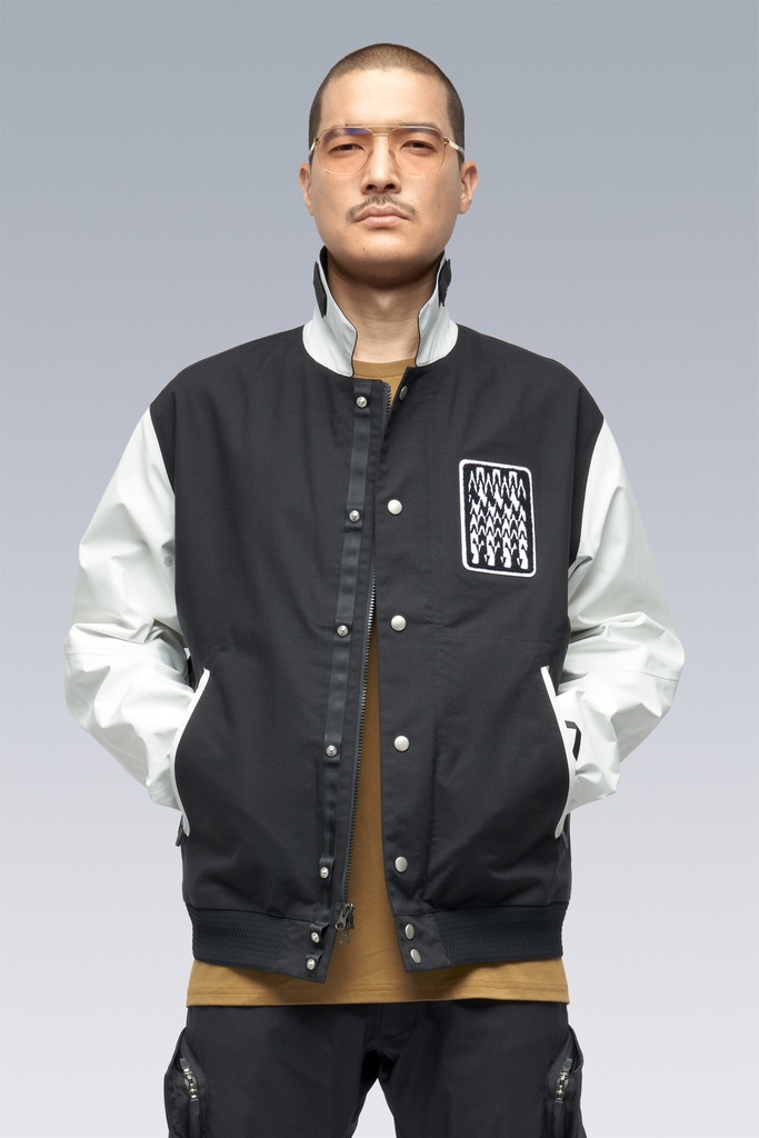 J94-VT 3L Varsity Jacket Black - 8