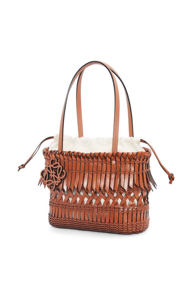 Fringe Square Basket bag in calfskin 2