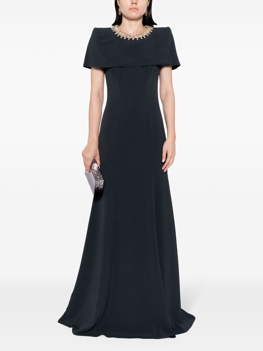 Nadir crystal-embellished gown - 2