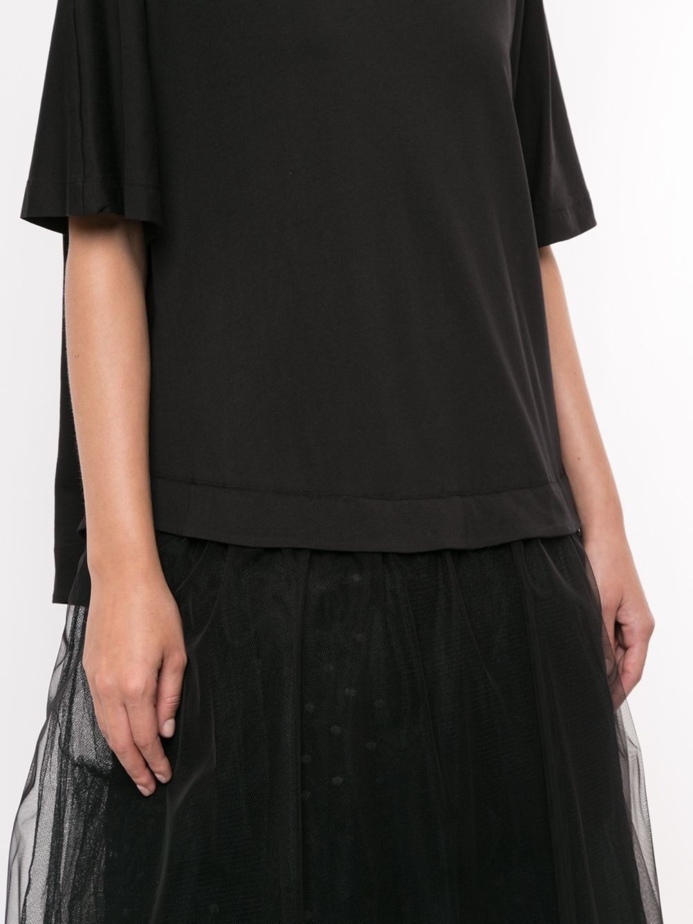 tulle T-shirt dress - 5