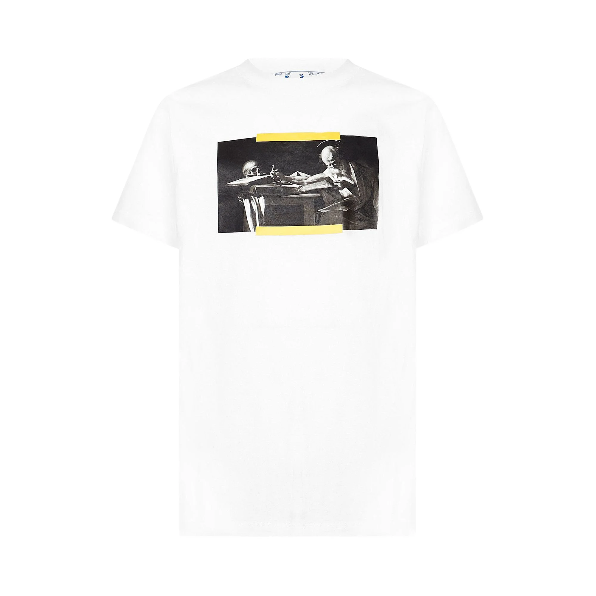 Off-White Caravaggio Painting Short-Sleeve Slim Tee 'White/Multi' - 1