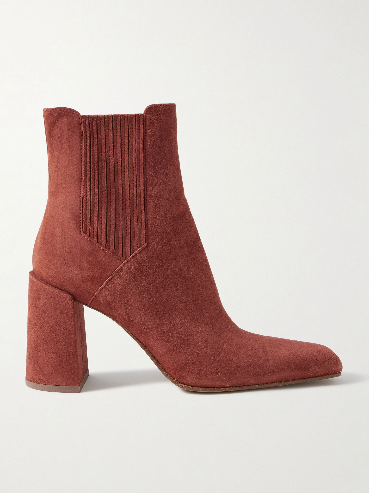 Luke suede ankle boots Claret - 1