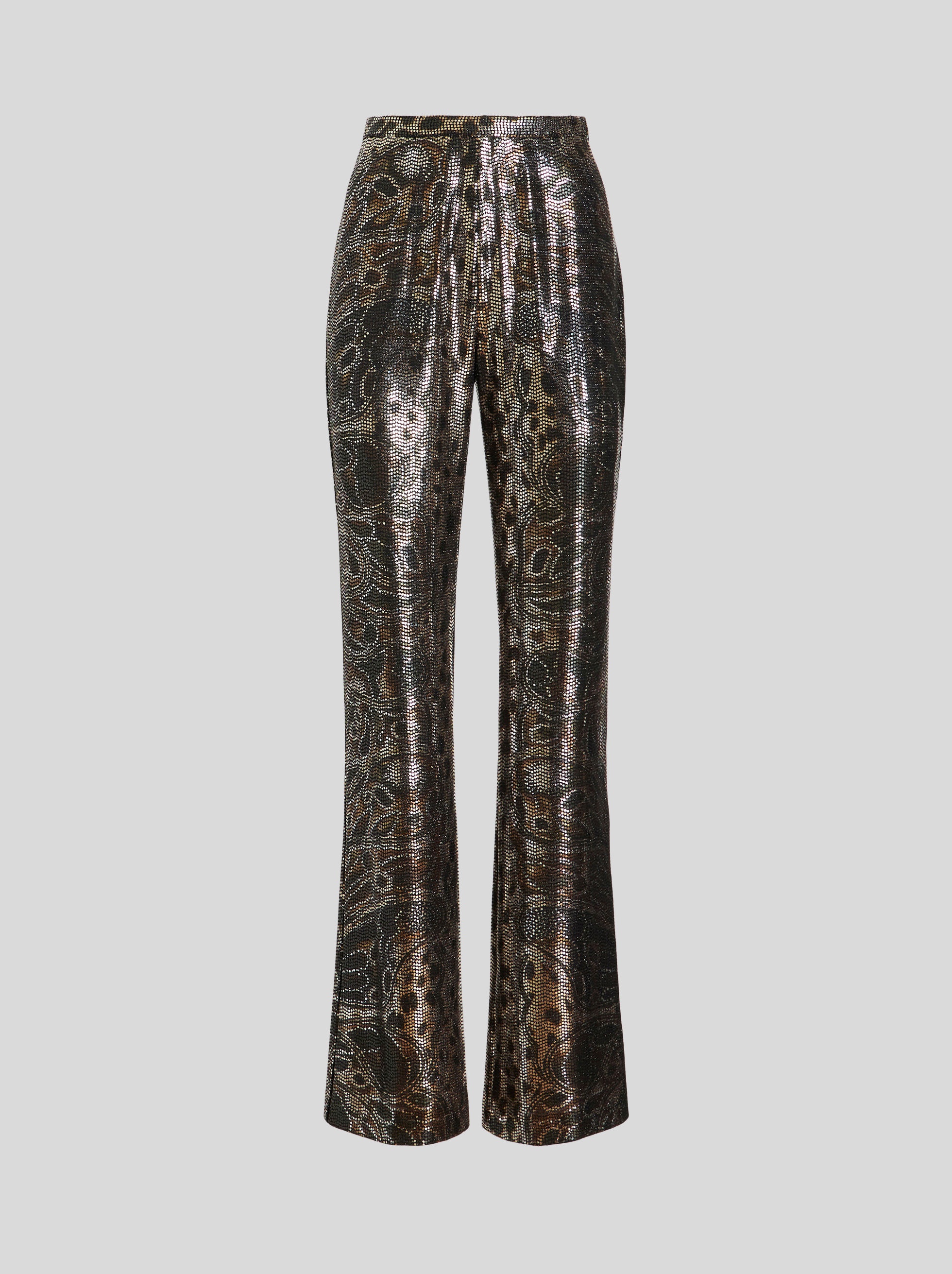 TROUSERS WITH PRINTED SEQUINS - 1
