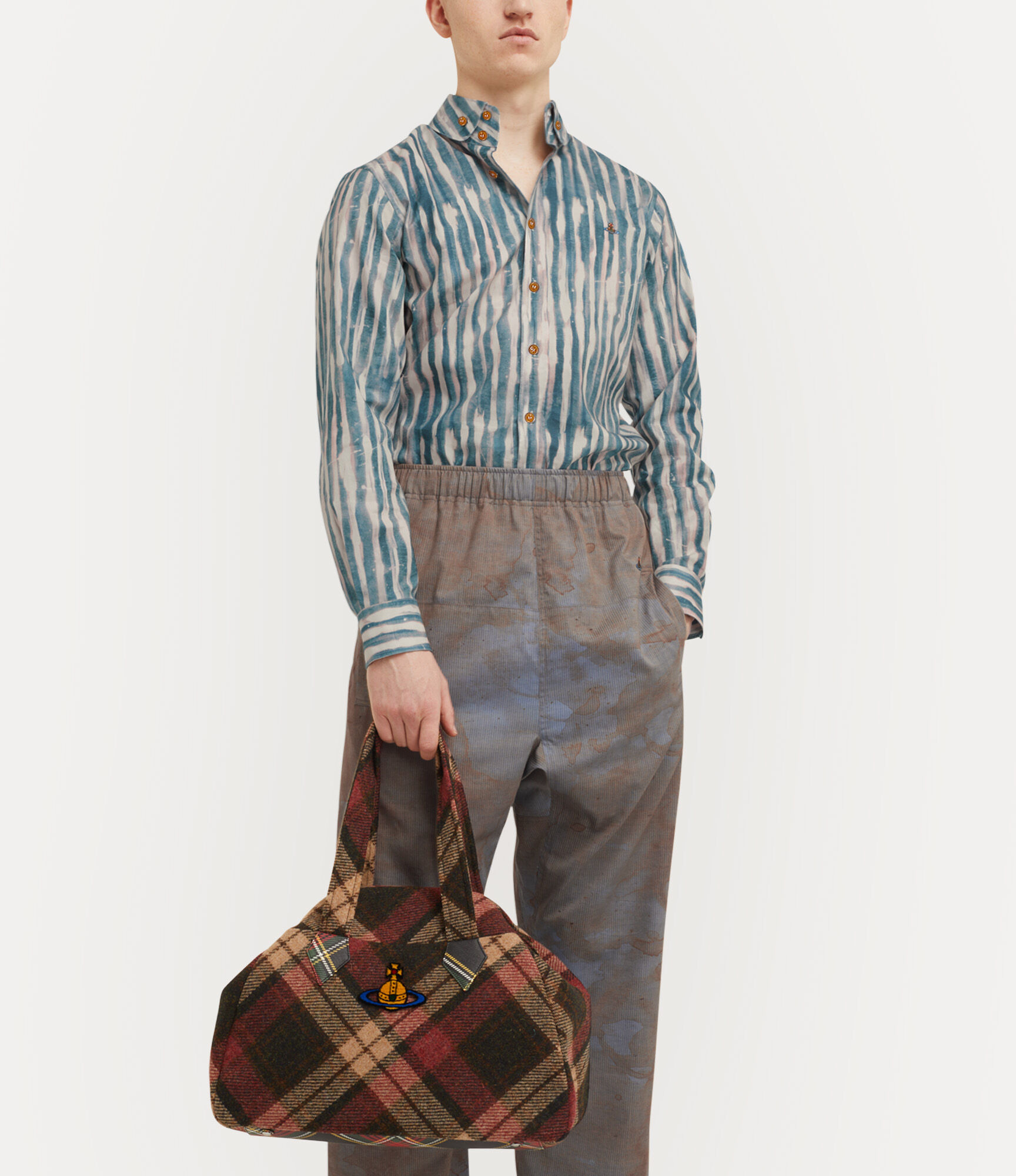 TWO BUTTON KRALL SHIRT - 4