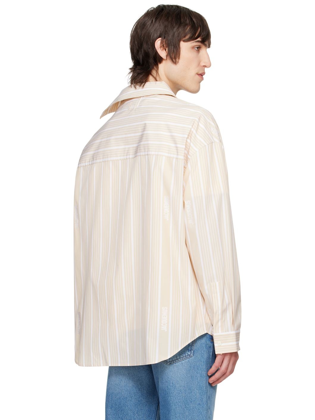Beige 'The Cuadro' Shirt - 3