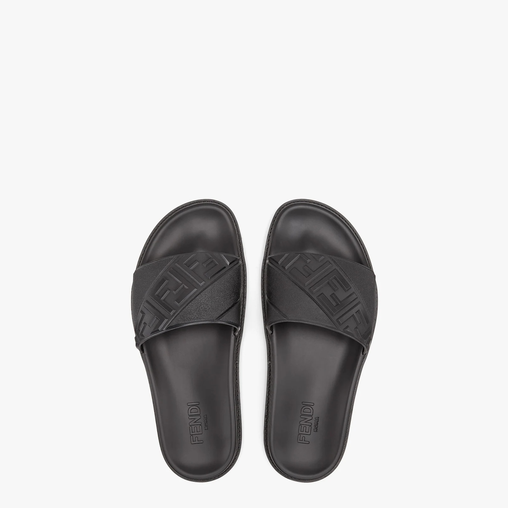 Black rubber footbed - 4