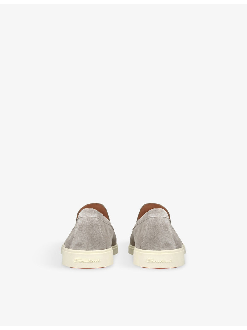 Santoni Feudal Suede Loafers outlook