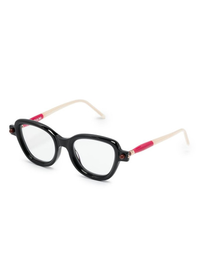 Kuboraum P5 cat-eye frame glasses outlook