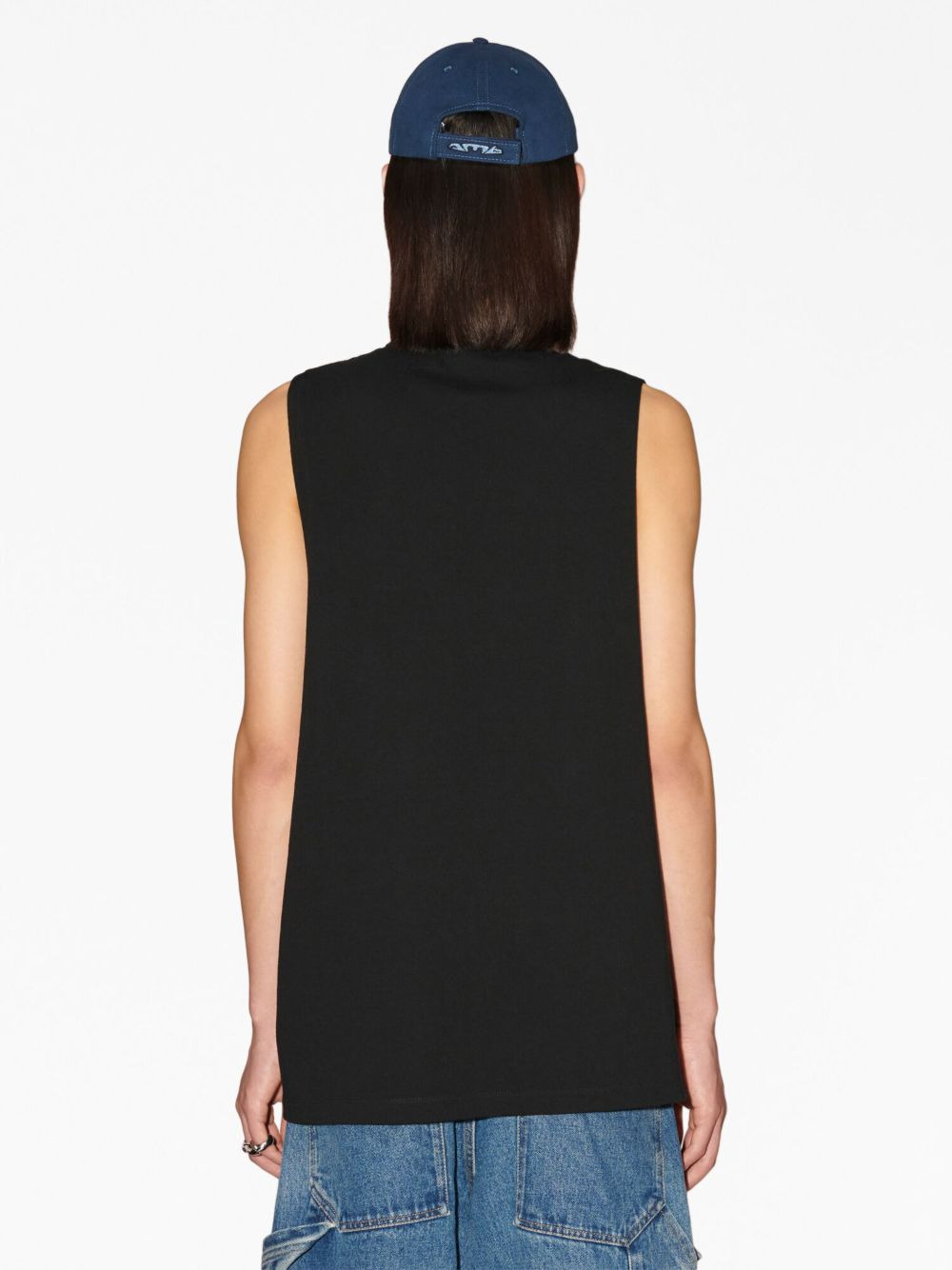 logo-patch vest - 5