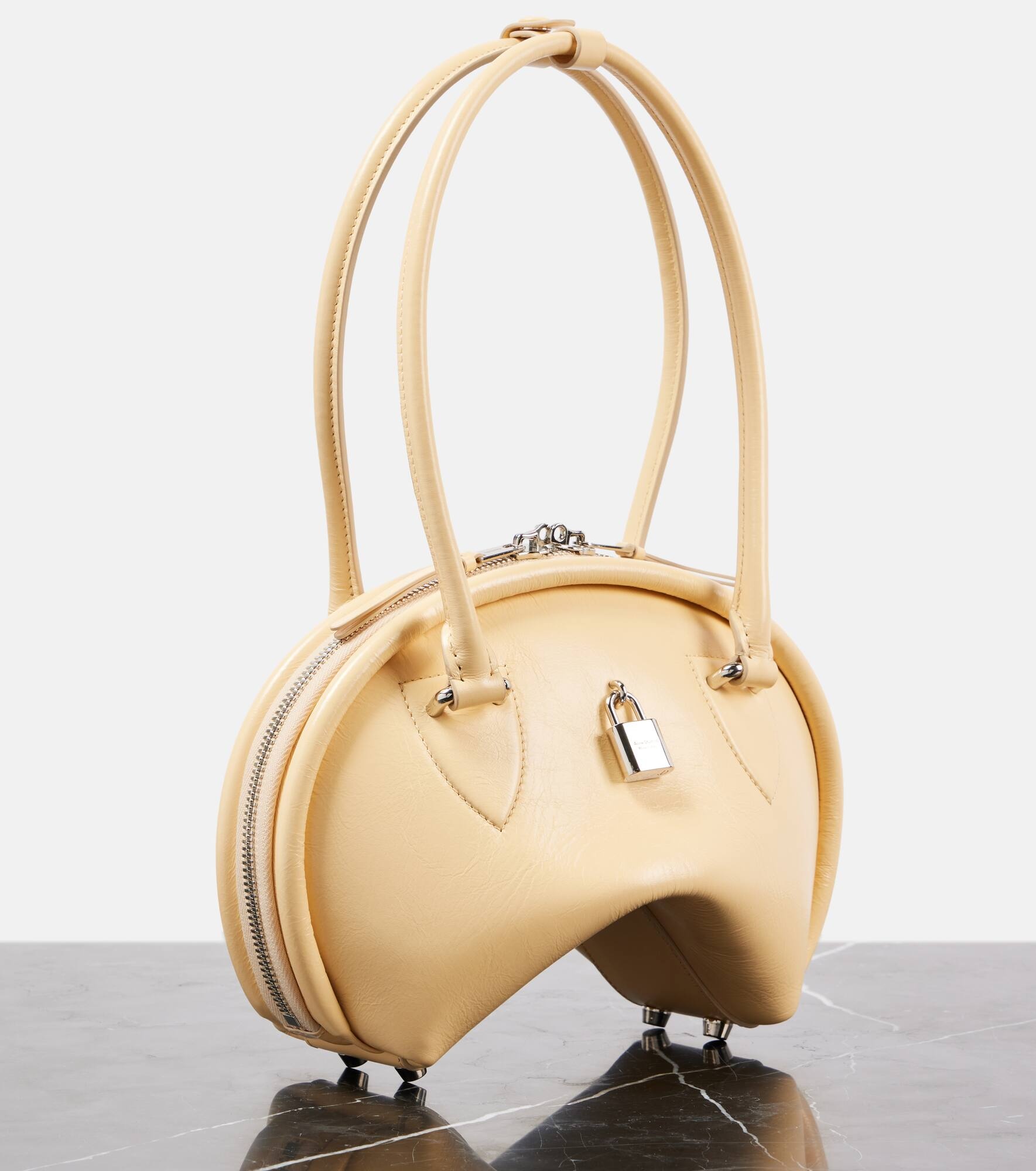 Bowlina Mini leather shoulder bag - 4