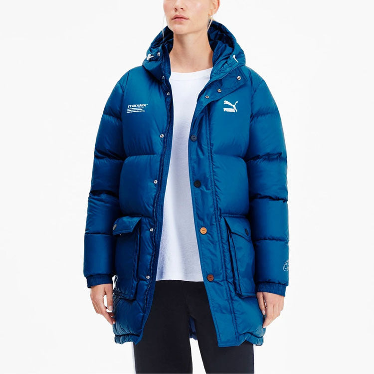 Puma x Tyakasha Down Parka 'Blue White' 595561-39 - 3