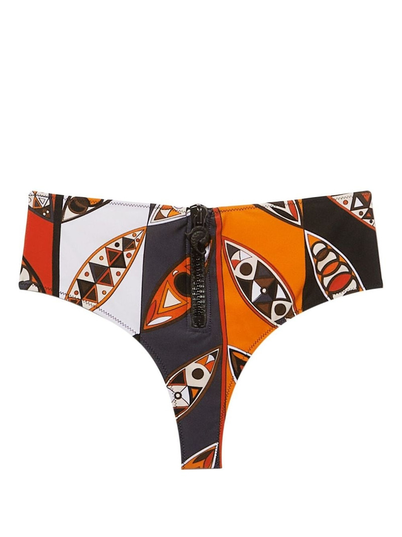 graphic-print bikini bottoms 1