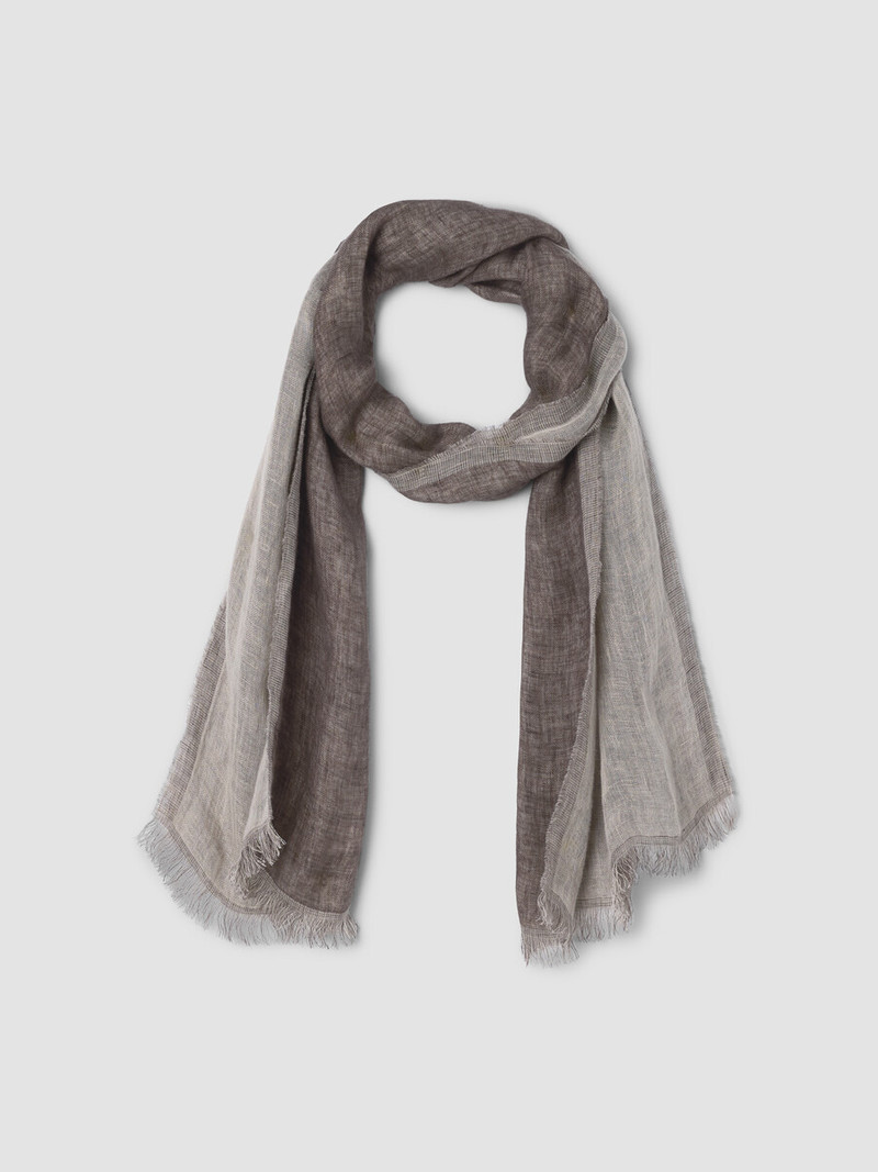 Linen Doubleweave Scarf 1