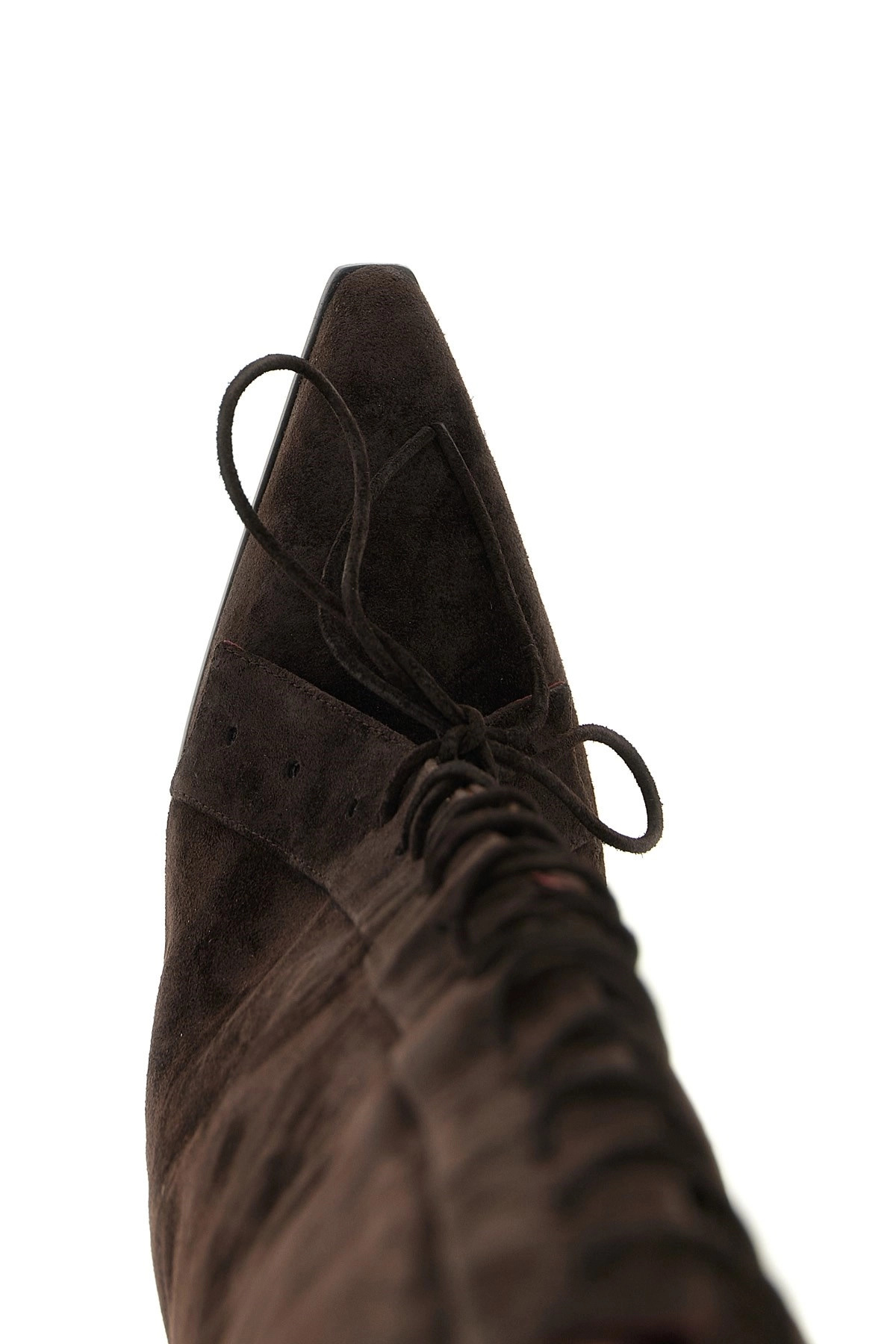 'Jane Fold Over Lace Up' boots - 4