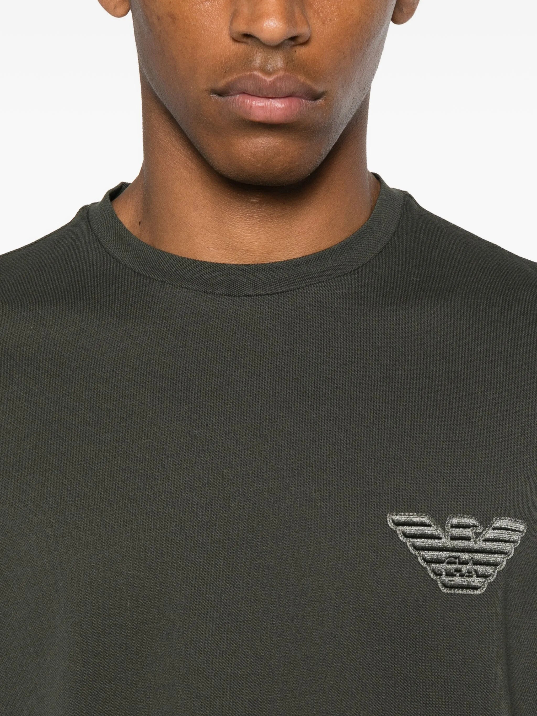 Emporio Armani Eagle-logo Cotton T-shirt - 2