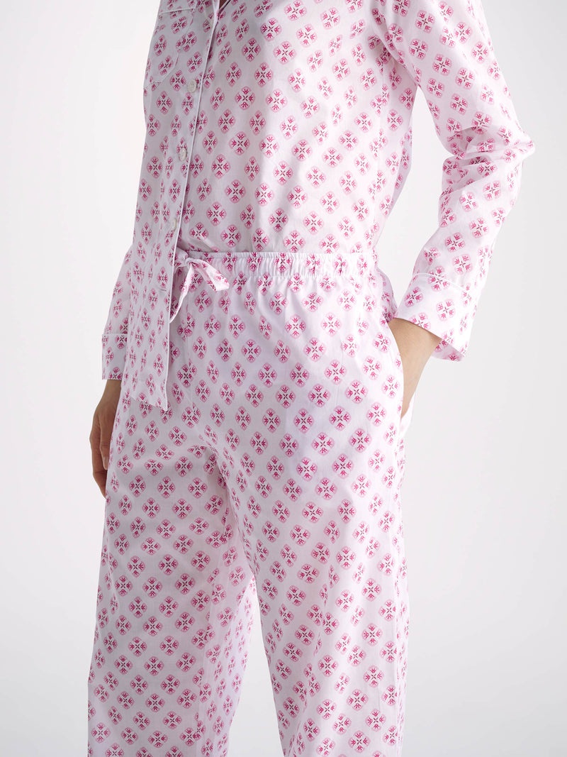 Women's Pyjamas Ledbury 62 Cotton Batiste White - 5