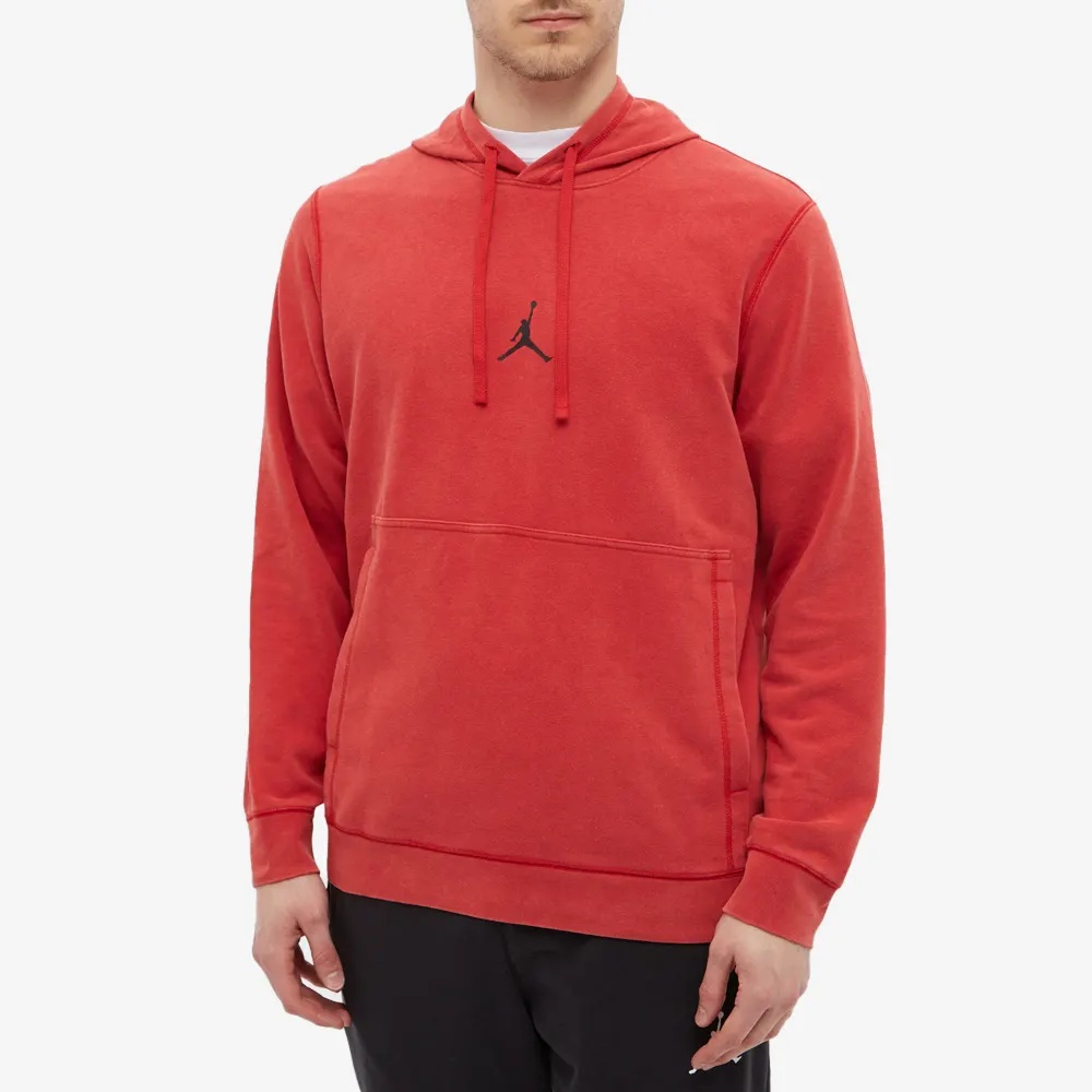 Air Jordan Dri-FIT Fleece Pullover Hoodies 'Red' DA9860-687 - 4