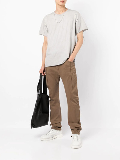 Isaac Sellam panelled cotton T-shirt outlook