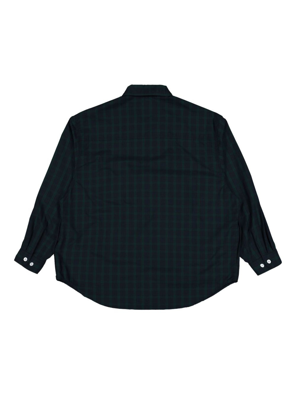 pocket-detail plaid shirt - 3