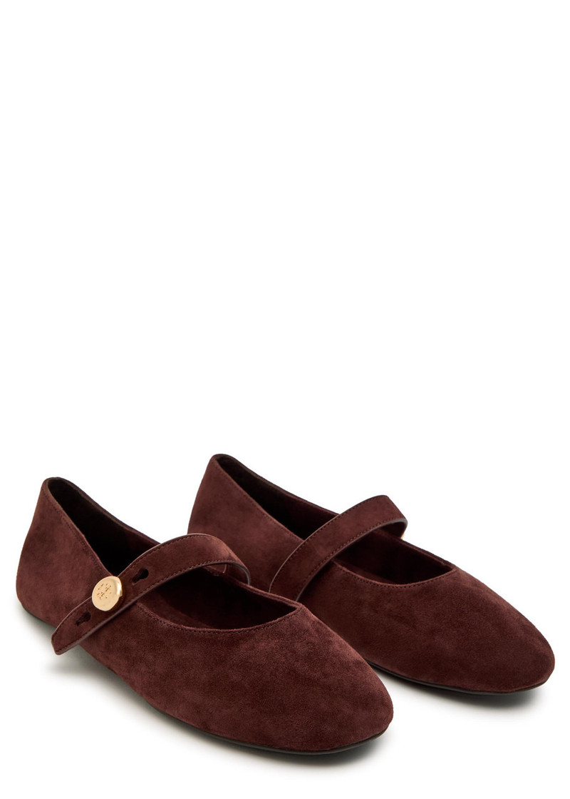 Tory Burch Romy Suede Mary Jane Flats 3