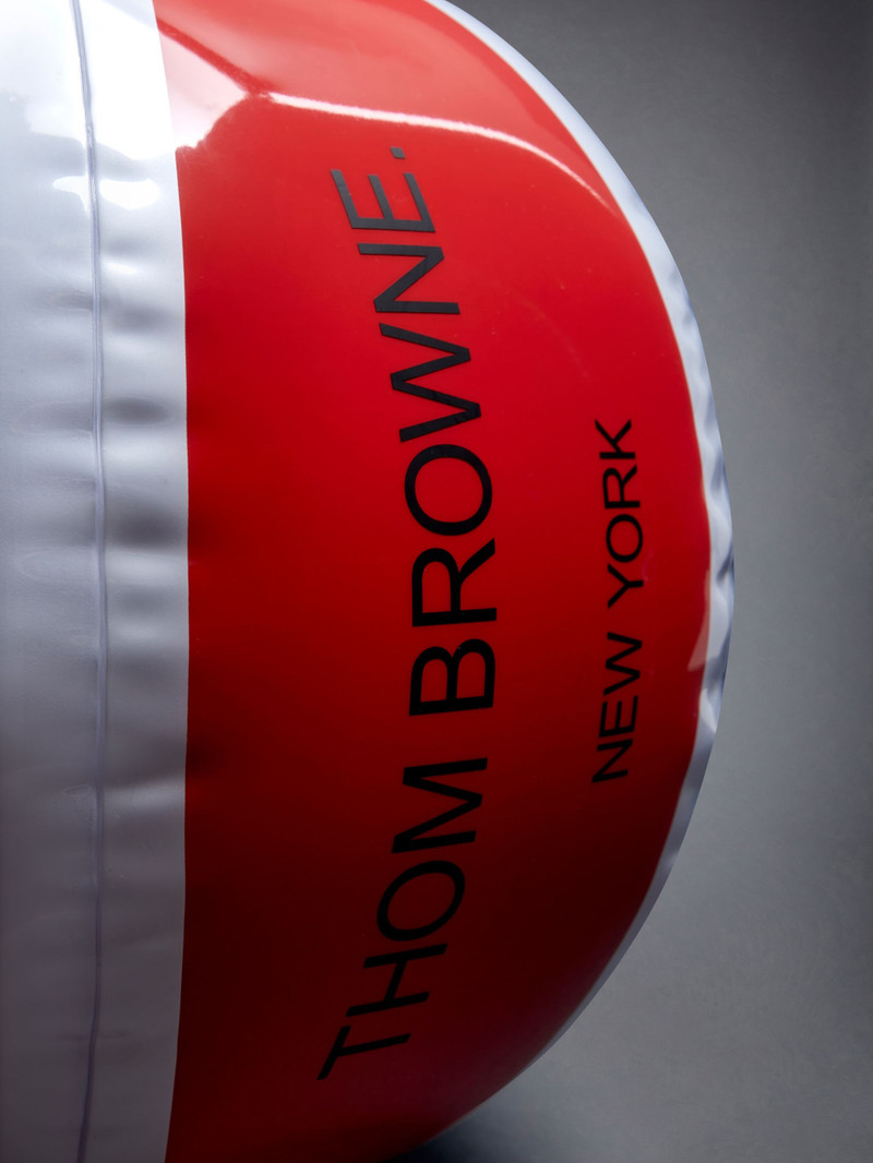 Thom Browne Pvc Stripe Beach Ball outlook