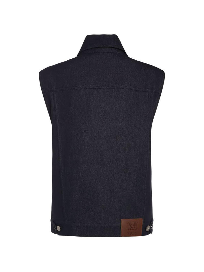 Max Mara button chest-pockets jacket outlook