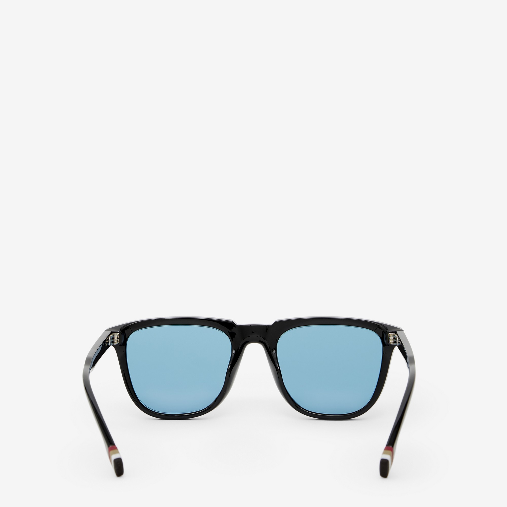 Stripe Detail Square Frame Sunglasses - 3