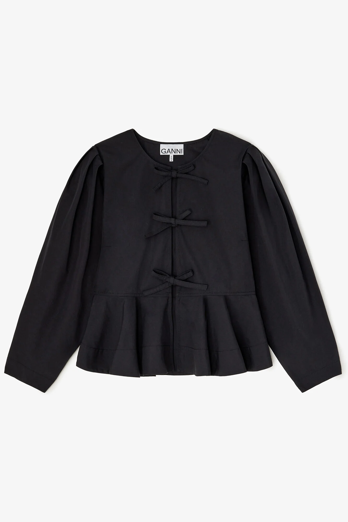 BLOUSE IN COTTON POPLIN - 1