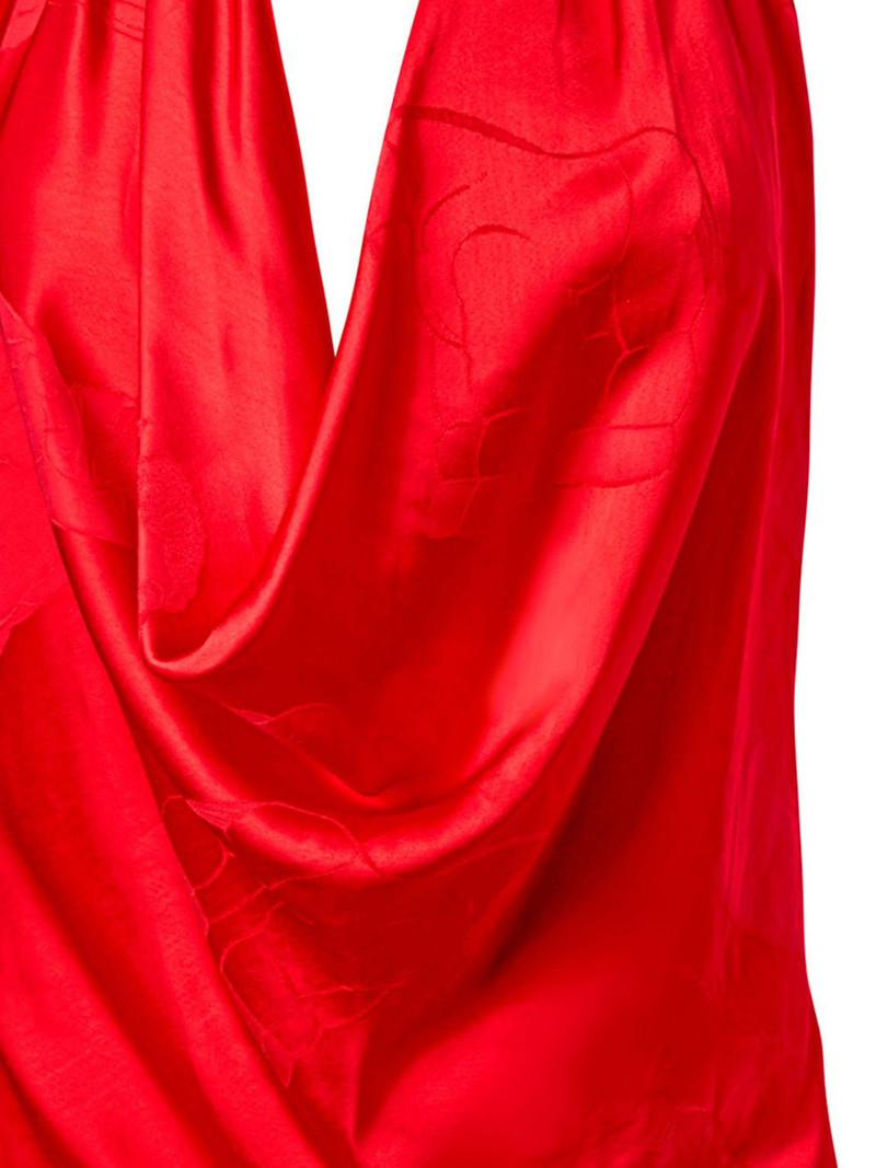 Alejandra Alonso Rojas draped silk top outlook
