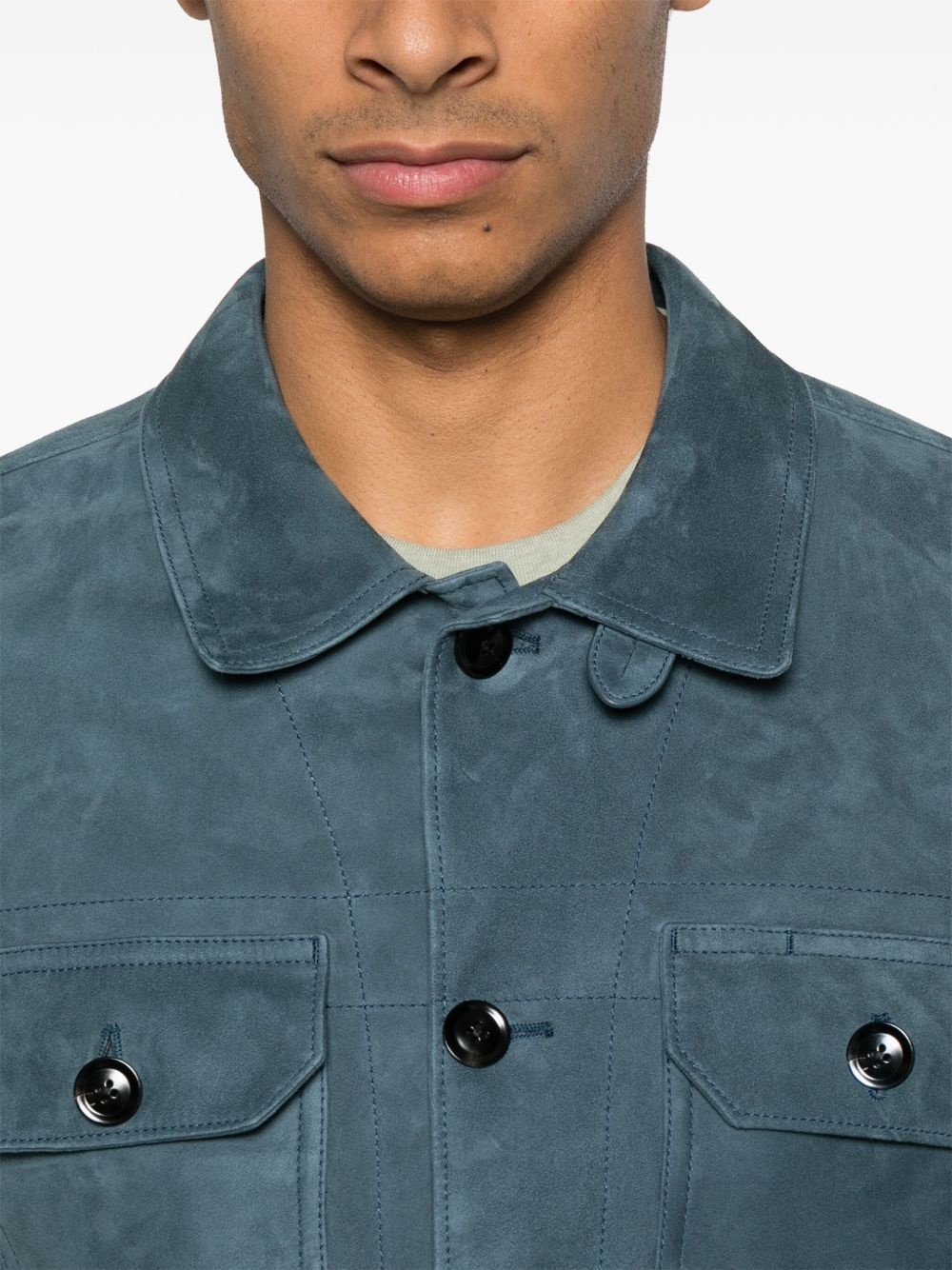 suede shirt jacket - 5