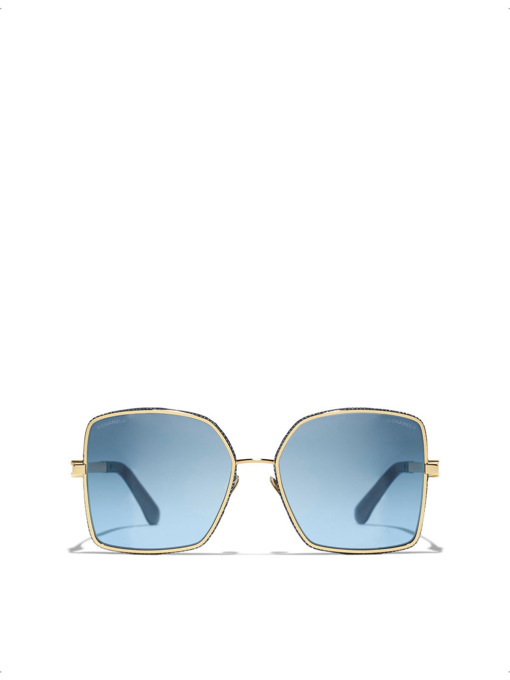 CH4288Q Square-Frame Metal Sunglasses - 1