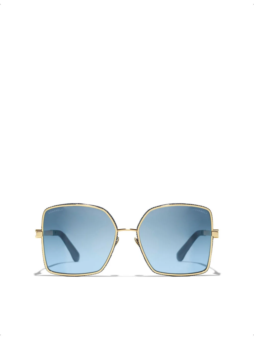 CH4288Q Square-Frame Metal Sunglasses - 1