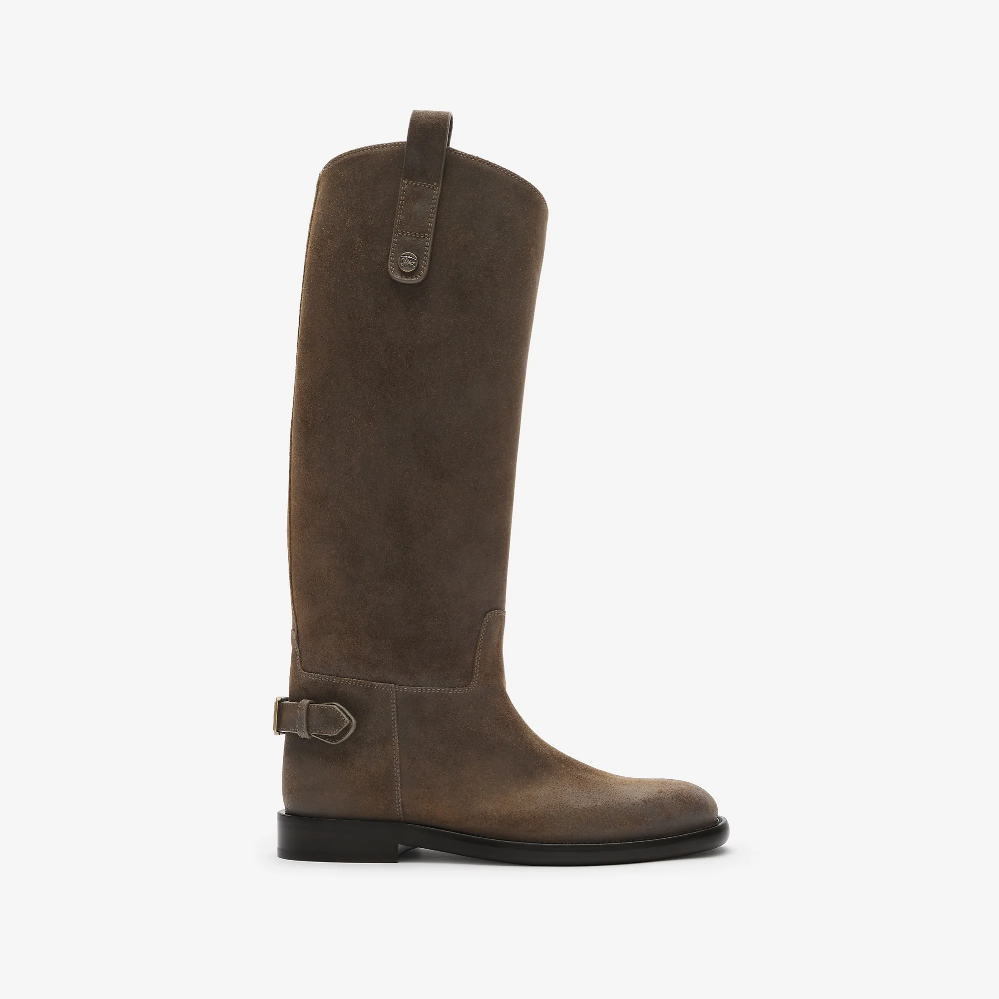 Suede Cavalier Boots - 1