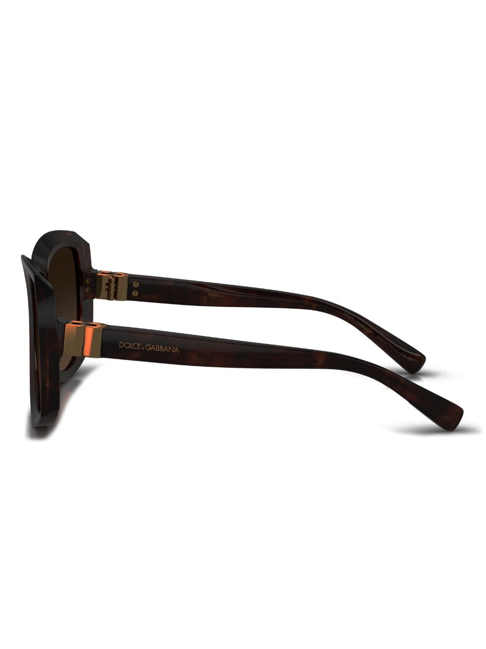 oversize-frame sunglasses - 3