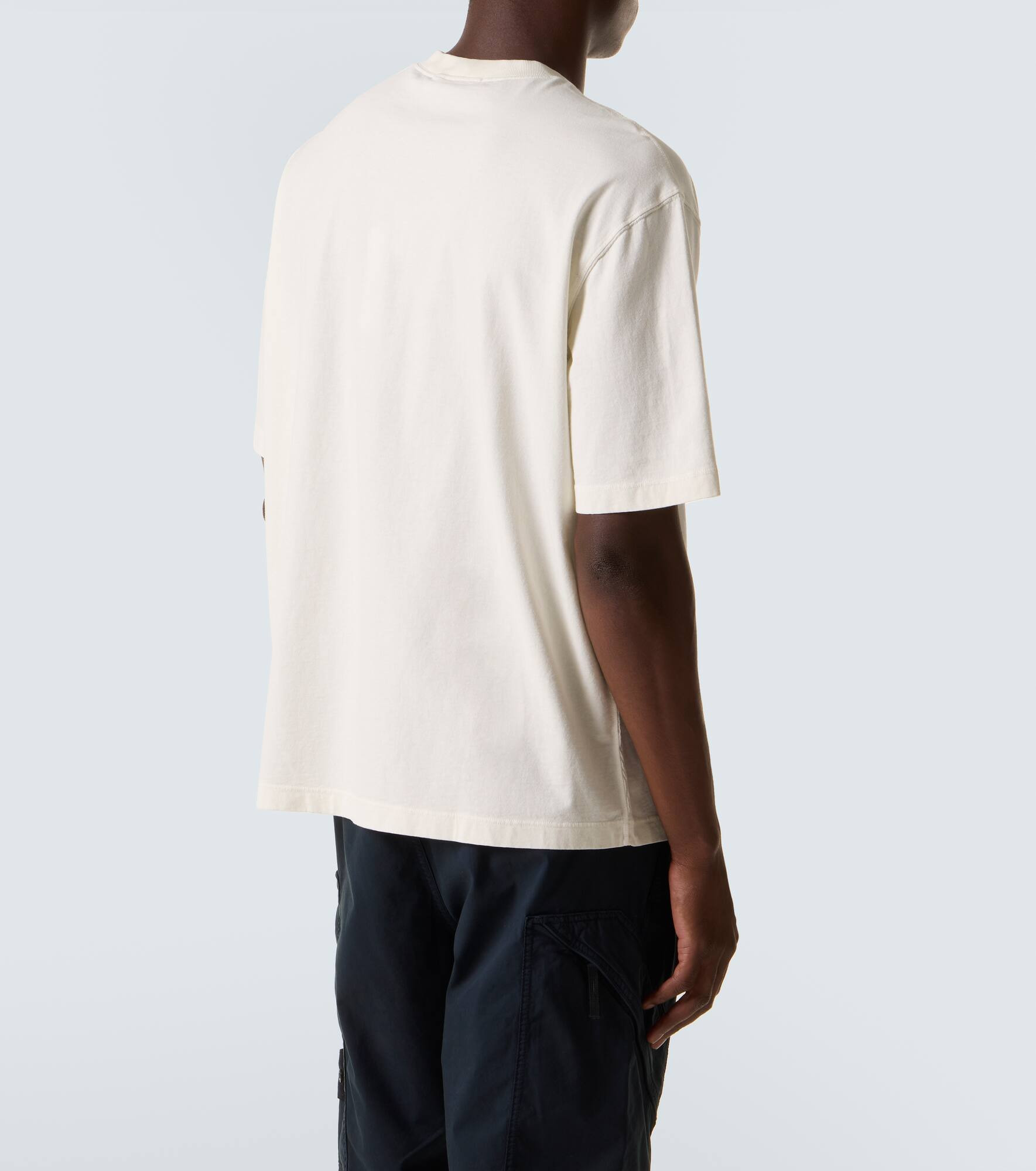 Embroidered cotton jersey T-shirt - 4