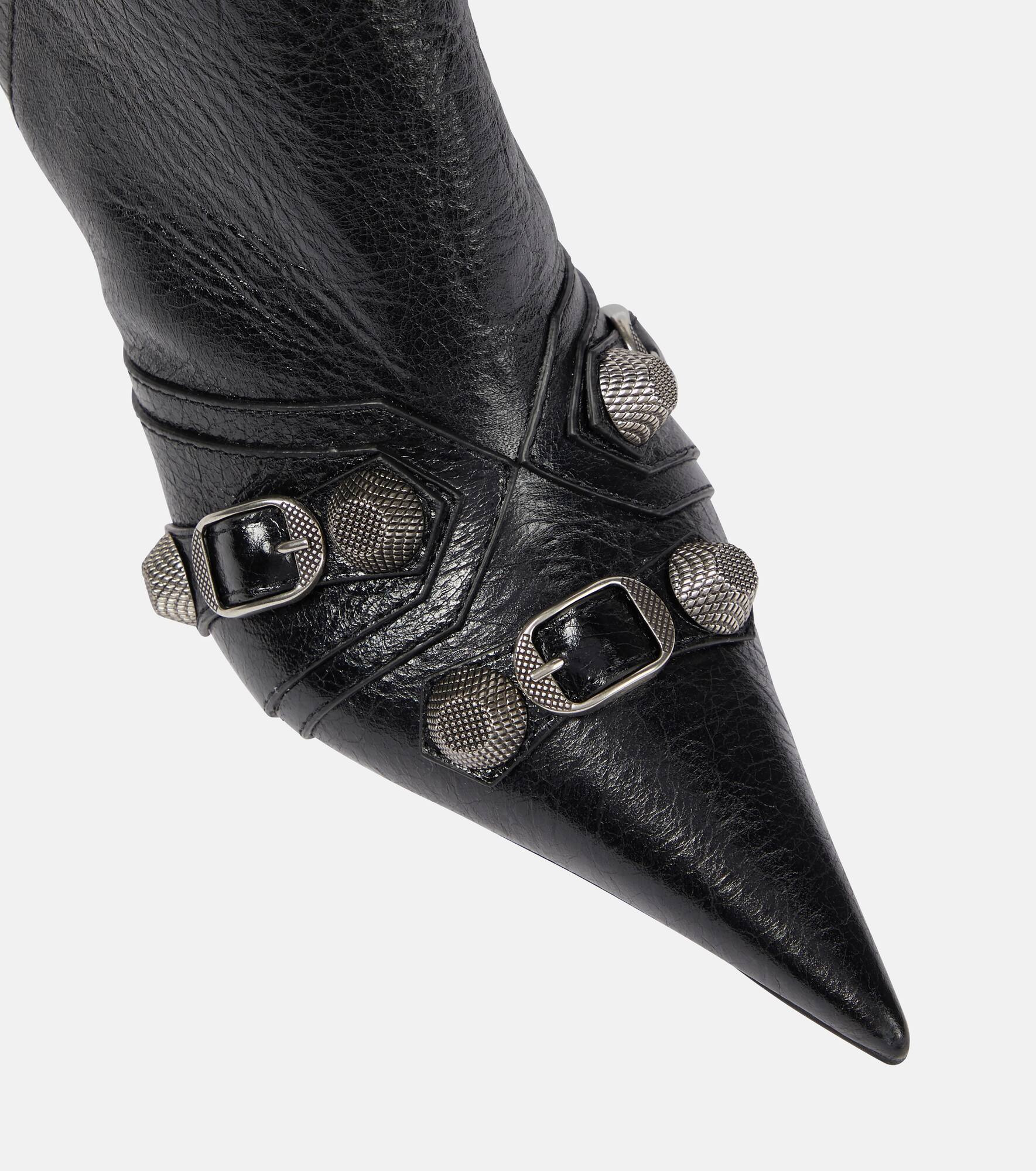Cagole leather knee-high boots - 6
