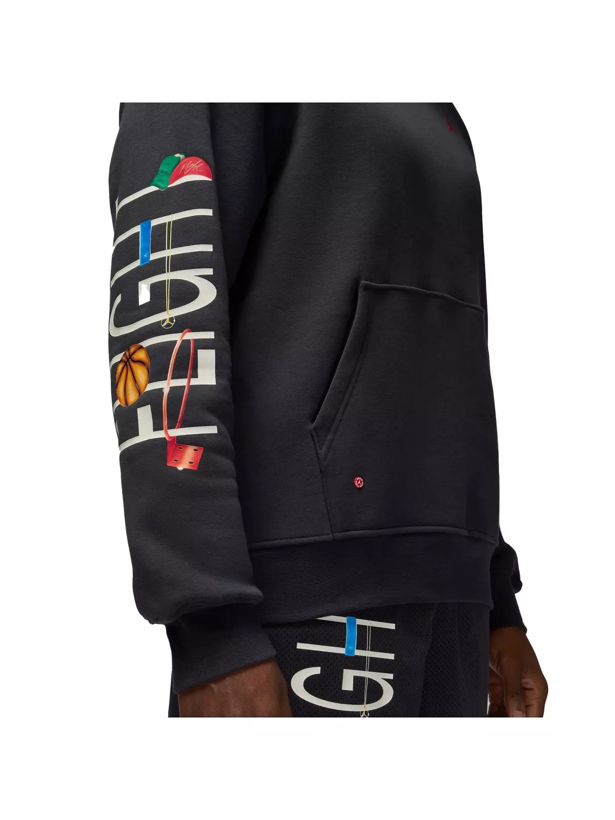 Men's Artist Series by Darien Burks Fleece Pullover Hoodie - 4