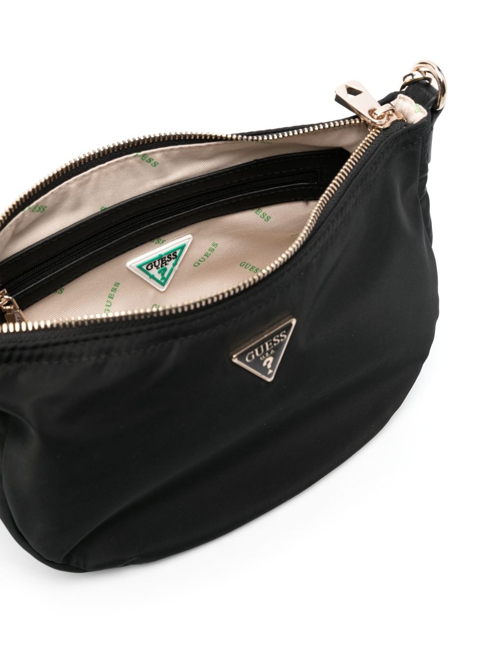 Eco Gemma logo-plaque shoulder bag - 5