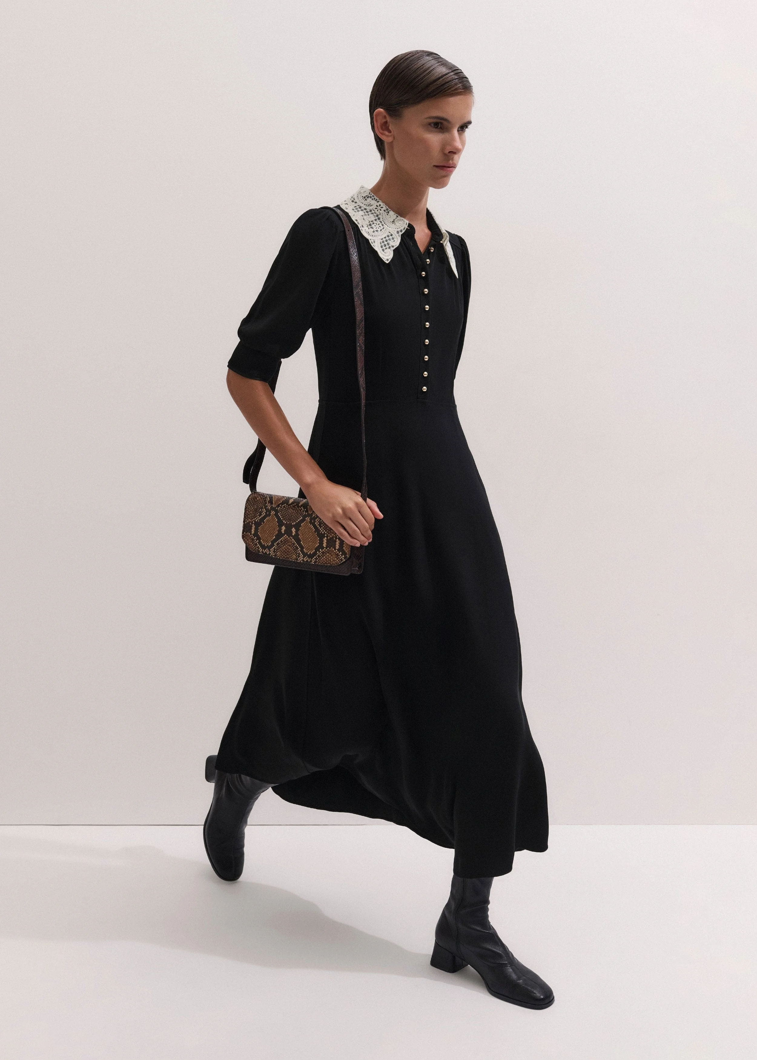 Fit + Flare Maxi Dress - 1